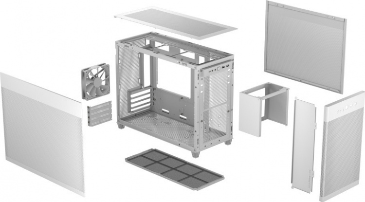 ASUS Prime AP201 Micro-ATX-kast, wit ASUS Prime AP201 Micro-ATX-kast, wit