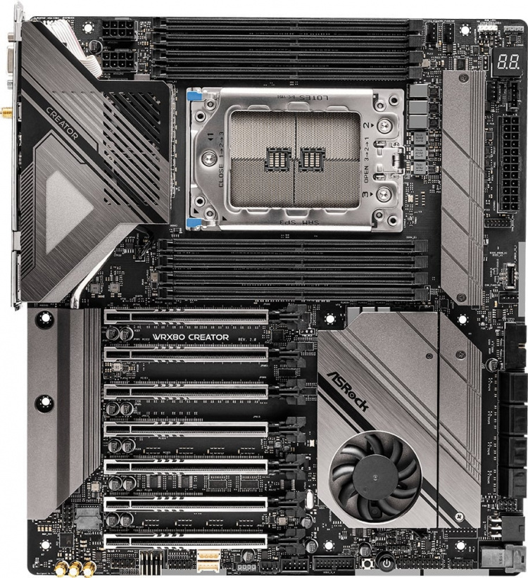 ASRock WRX80 Creator R2.0 E-ATX moederbord