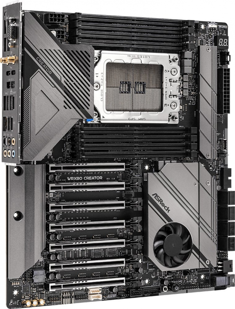 ASRock WRX80 Creator R2.0 E-ATX moederbord