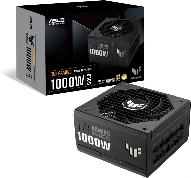ASUS TUF Gaming 1000W ATX voeding, 1000 W ASUS TUF Gaming 1000W ATX voeding, 1000 W