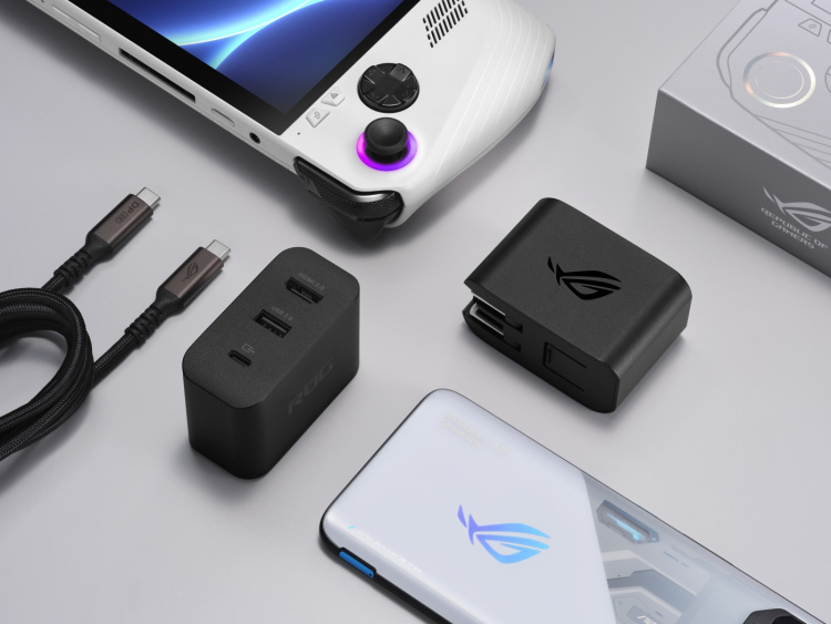 ASUS ROG Gaming Charger Dock - USB-lader en hub