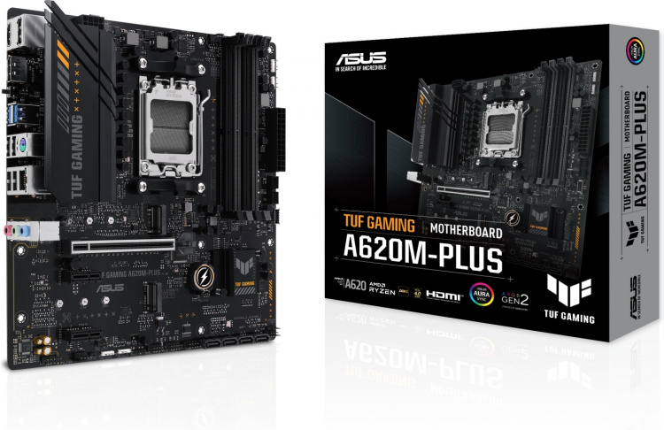 ASUS TUF GAMING A620M-PLUS mATX moederbord