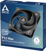 Arctic Cooling Arctic P12 Max ventilator, 120 mm, zwart
