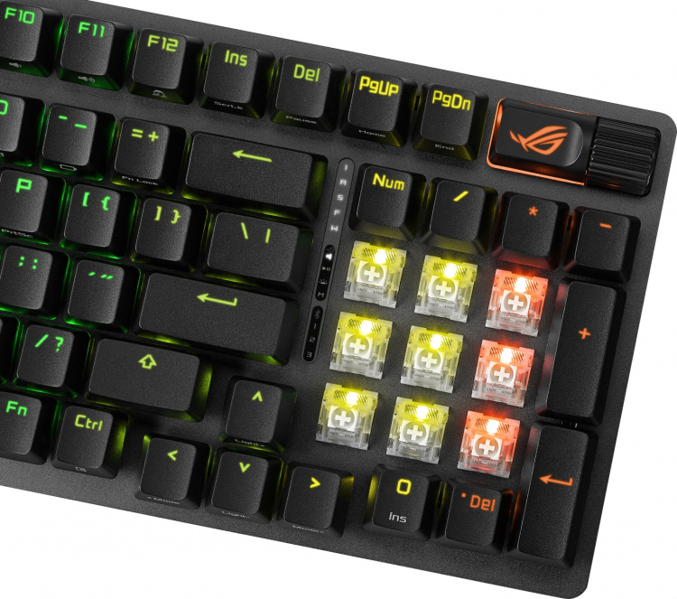 ASUS ROG Strix Scope II 96 Draadloos Gaming Toetsenbord ASUS ROG Strix Scope II 96 Draadloos Gaming Toetsenbord