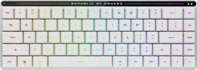 ASUS ROG Falchion RX Low Profile Draadloos Gaming Toetsenbord ASUS ROG Falchion RX Low Profile Draadloos Gaming Toetsenbord