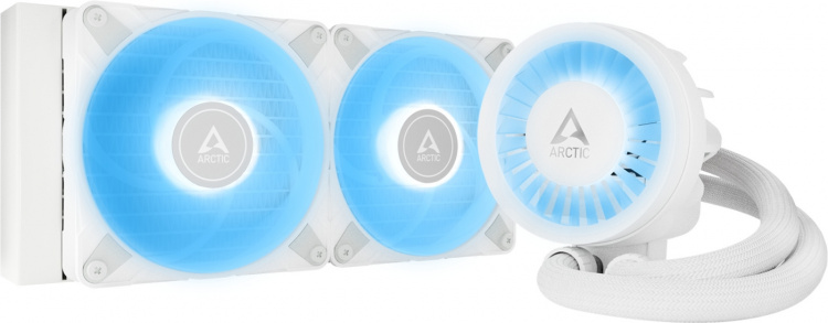 Arctic Cooling Arctic Liquid Freezer III 280 ARGB vloeistofkoelsysteem, wit