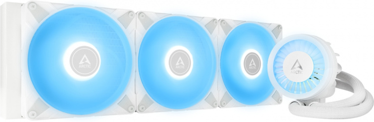Arctic Cooling Arctic Liquid Freezer III 420 ARGB vloeistofkoelsysteem, wit