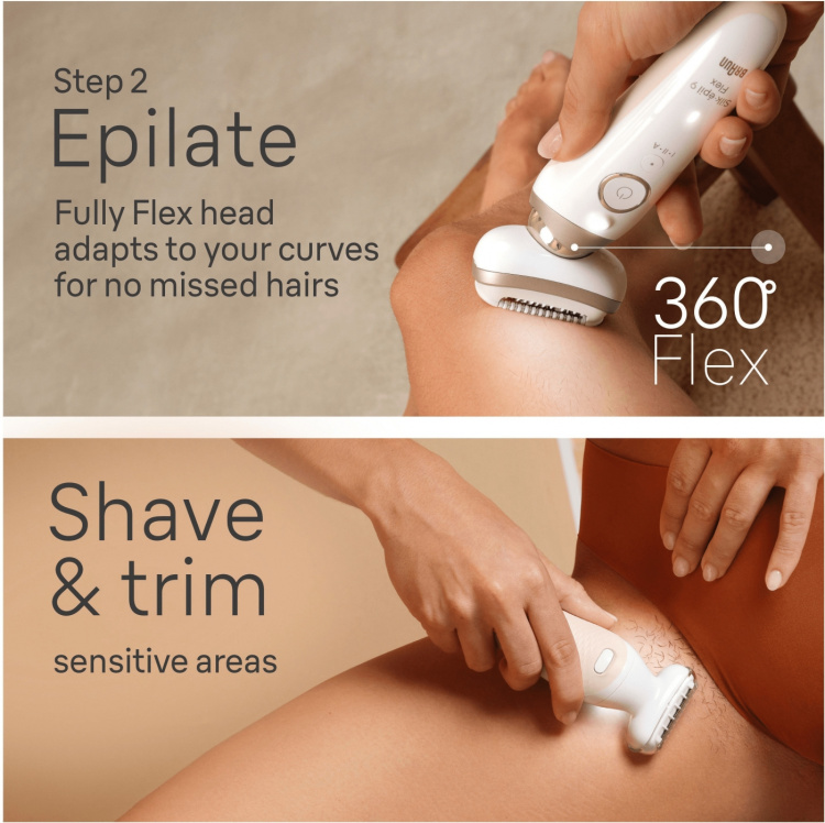 Braun Silk epil 9 3D Flex SkinSpa 9-481 epilator