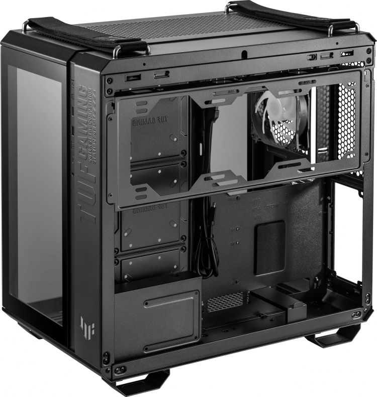 ASUS TUF Gaming GT502 PLUS TG ARGB ATX-kast met venster, zwart ASUS TUF Gaming GT502 PLUS TG ARGB ATX-kast met venster, zwart