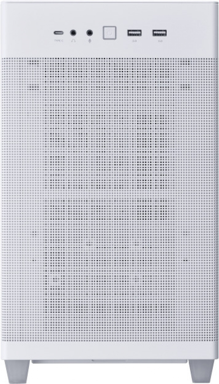 ASUS Prime AP201 TG Micro-ATX-kast met venster, wit ASUS Prime AP201 TG Micro-ATX-kast met venster, wit