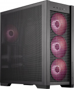 ASUS TUF Gaming GT302 TG ARGB ATX-kast met venster, zwart ASUS TUF Gaming GT302 TG ARGB ATX-kast met venster, zwart