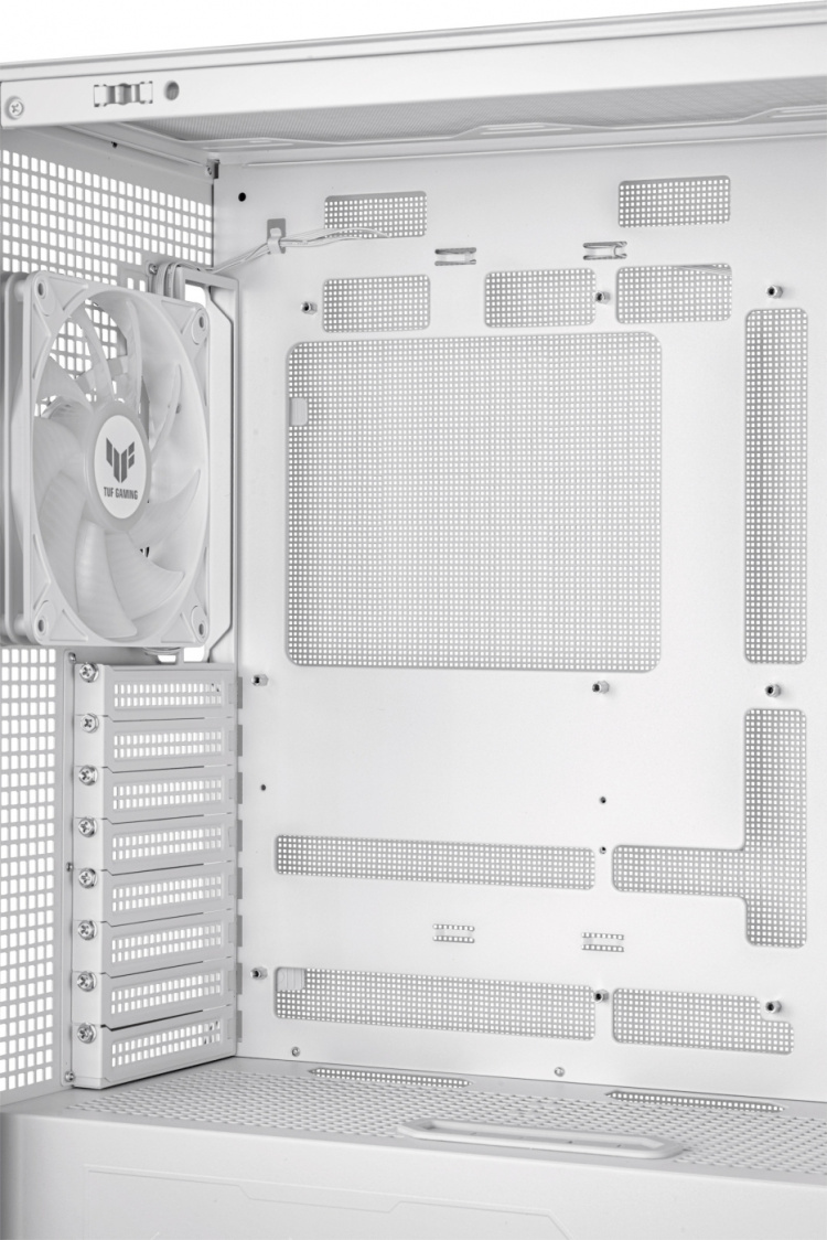 ASUS TUF Gaming GT302 TG ARGB ATX-kast met venster, wit ASUS TUF Gaming GT302 TG ARGB ATX-kast met venster, wit