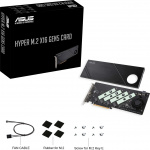 ASUS Hyper M.2 x16 Gen5-kaartadapters ASUS Hyper M.2 x16 Gen5-kaartadapters