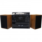 Soundmaster Stereo music centre MCD5600 with DAB+/FM radio, CD/MP3, turntable, double cassette, USB, Bluetooth Soundmaster Stereo music centre MCD5600 with DAB+/FM radio, CD/MP3, turntable, double cassette, USB, Bluetooth