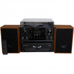 Soundmaster Stereo music centre MCD5600 with DAB+/FM radio, CD/MP3, turntable, double cassette, USB, Bluetooth Soundmaster Stereo music centre MCD5600 with DAB+/FM radio, CD/MP3, turntable, double cassette, USB, Bluetooth
