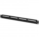 LogiLink Patchpanel 24-portar Cat6 för 19