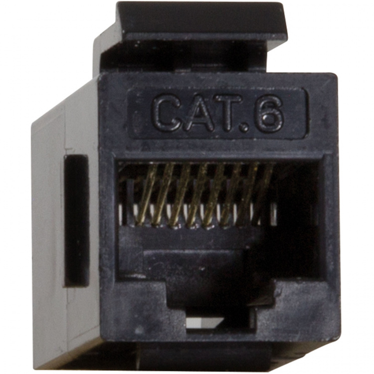 LogiLink Keystone-skarvdon Cat6 UTP 2xRJ45 Svart LogiLink Keystone-skarvdon Cat6 UTP 2xRJ45 Svart