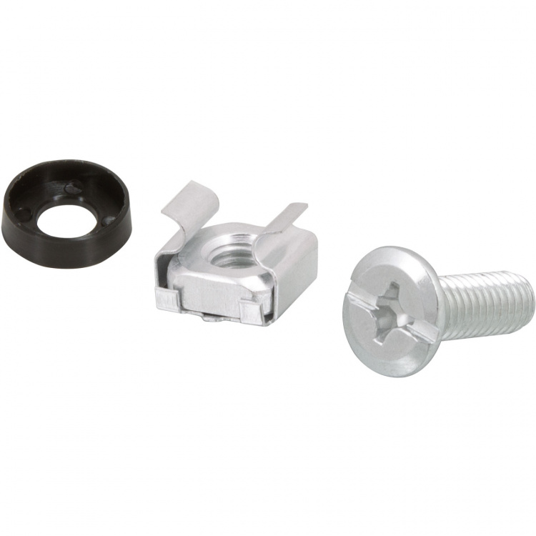 LogiLink Monteringssats M6 för rack/väggskåp 20-pack