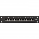 LogiLink Patchpanel 12-portar Cat6 för 10