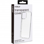 Celly Gelskin TPU Cover iPhone 16 Pro Max Transparent