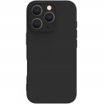 Celly Cromo Soft rubber case iPhone 16 Pro Svart