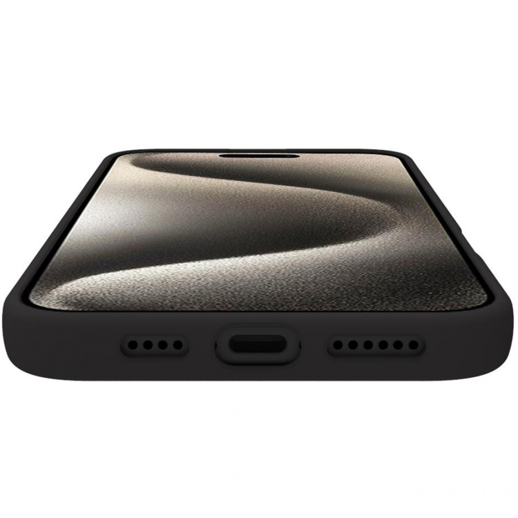 Celly Cromo Soft rubber case iPhone 16 Plus Svart Celly Cromo Soft rubber case iPhone 16 Plus Svart