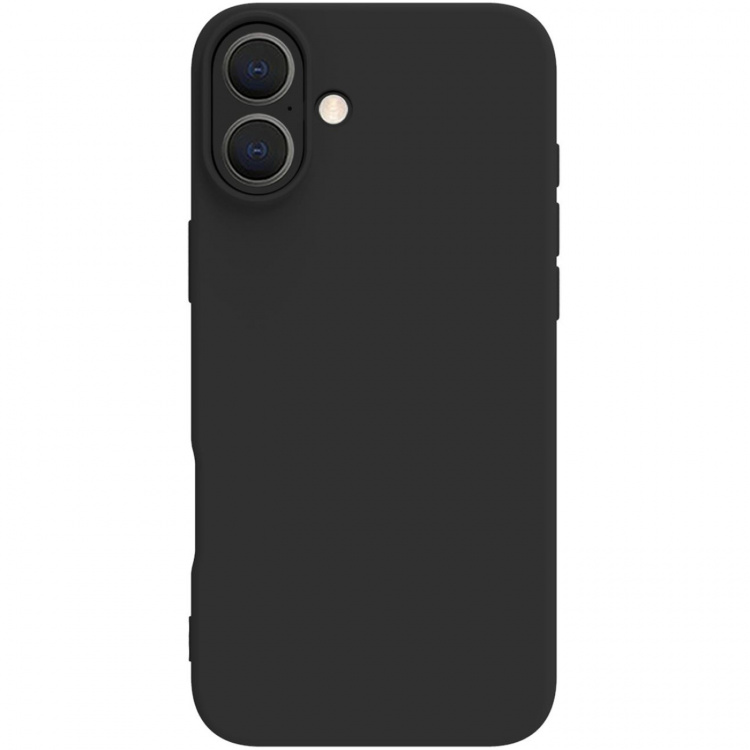 Celly Cromo Soft rubber case iPhone 16 Plus Svart Celly Cromo Soft rubber case iPhone 16 Plus Svart