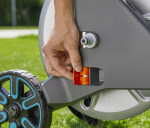 GARDENA CleverRoll M Easy metalen slanghaspel, 25 m flexibele slang