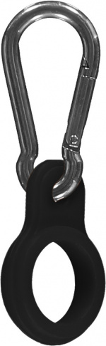 Chilly\'s Flessen Karabijnhaak Zwart, beugel