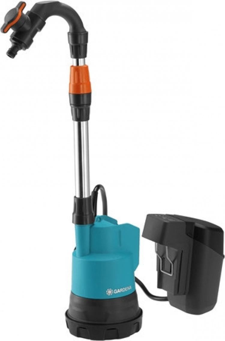 GARDENA Regenwaterpomp 2000/2 18V P4A, Accu en Lader