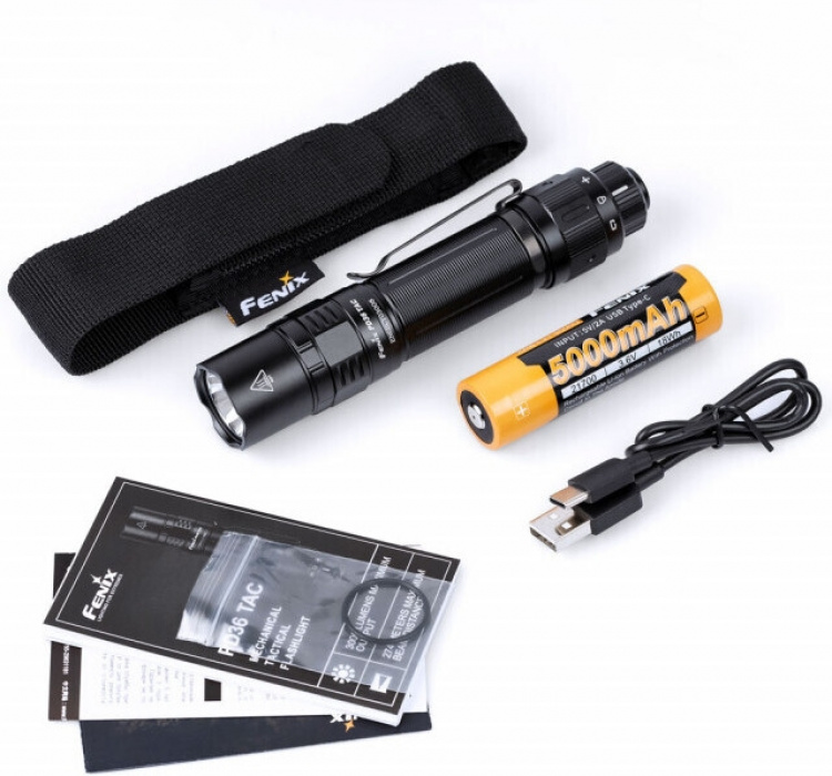 Fenix PD36 TAC zaklamp Fenix PD36 TAC zaklamp