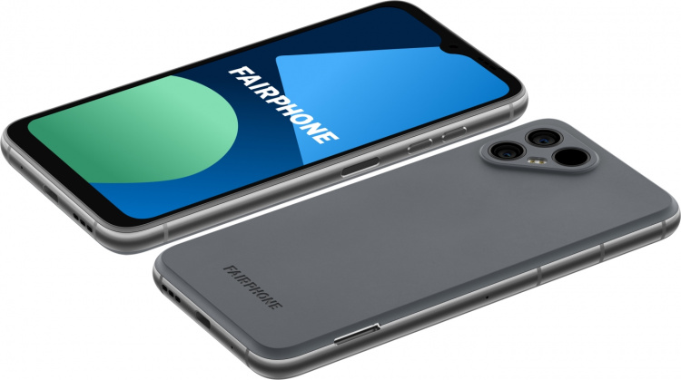 Fairphone 4 5G telefoon, 128/6 GB, grijs