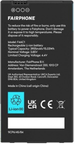 Fairphone 4 batterij