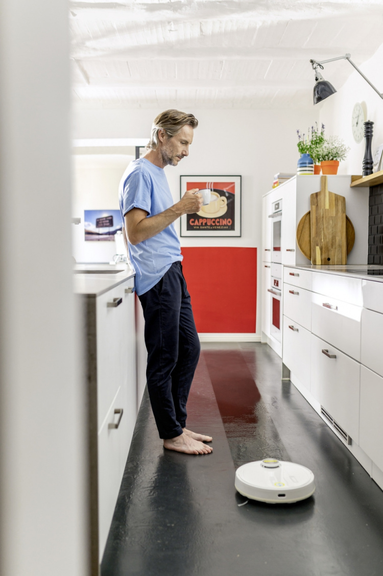 Kärcher RCV 3 robotstofzuiger met dweilfunctie Kärcher RCV 3 robotstofzuiger met dweilfunctie