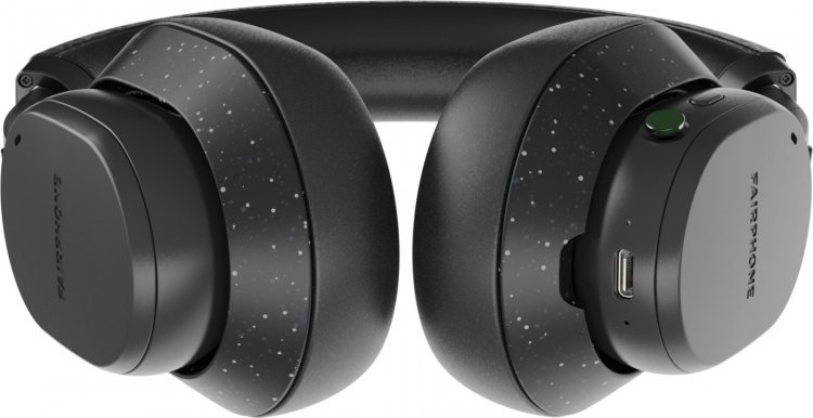 Fairphone Fairbuds XL draadloze hoofdtelefoon, zwart