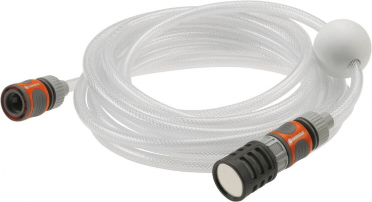 GARDENA AquaClean 24/18V P4A Premium Middelgrote Drukreiniger met Watertank, Accu en Lader