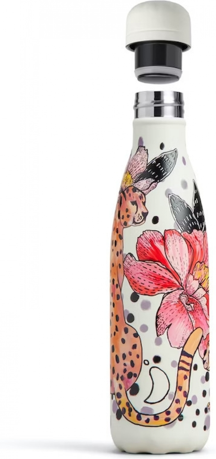 Chilly\'s flessen Chilly\'s thermosfles, Tropical Cheetah