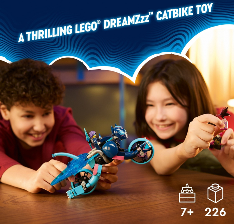LEGO DREAMZzz 71479 - Zoey\'s Kat Motorfiets