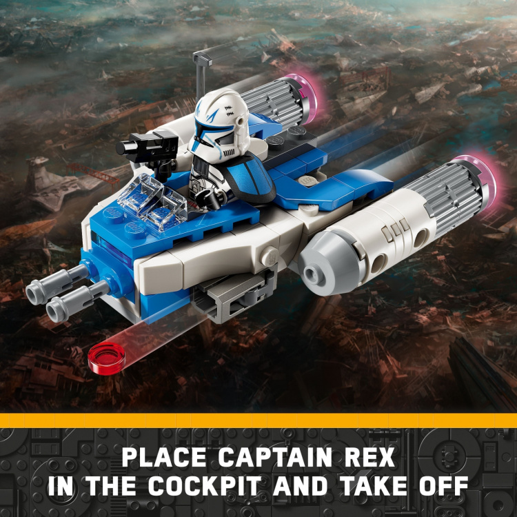 LEGO Star Wars 75391 - Captain Rex\'s Y-wing™ micro destroyer