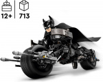 LEGO Super Heroes DC 76273 - Bouwbaar Batman™ figuur en Batpod wiel
