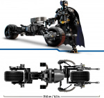 LEGO Super Heroes DC 76273 - Bouwbaar Batman™ figuur en Batpod wiel