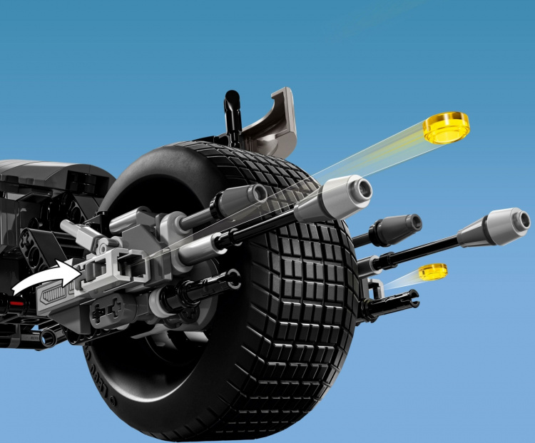 LEGO Super Heroes DC 76273 - Bouwbaar Batman™ figuur en Batpod wiel