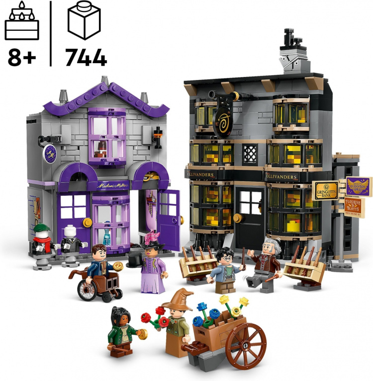 LEGO Harry Potter 76439 - Ollivanders™ en Mummie Malkins gewaden LEGO Harry Potter 76439 - Ollivanders™ en Mummie Malkins gewaden