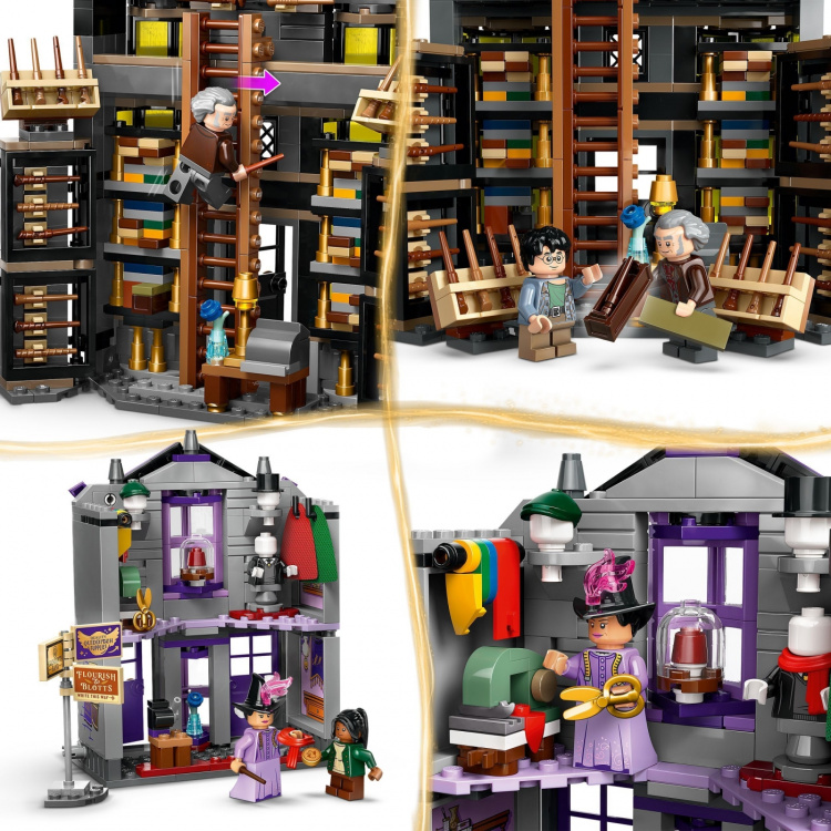 LEGO Harry Potter 76439 - Ollivanders™ en Mummie Malkins gewaden LEGO Harry Potter 76439 - Ollivanders™ en Mummie Malkins gewaden