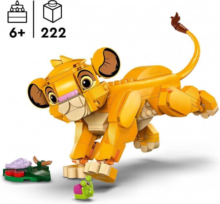 LEGO Disney Classic 43243 - Simba de leeuwenwelp