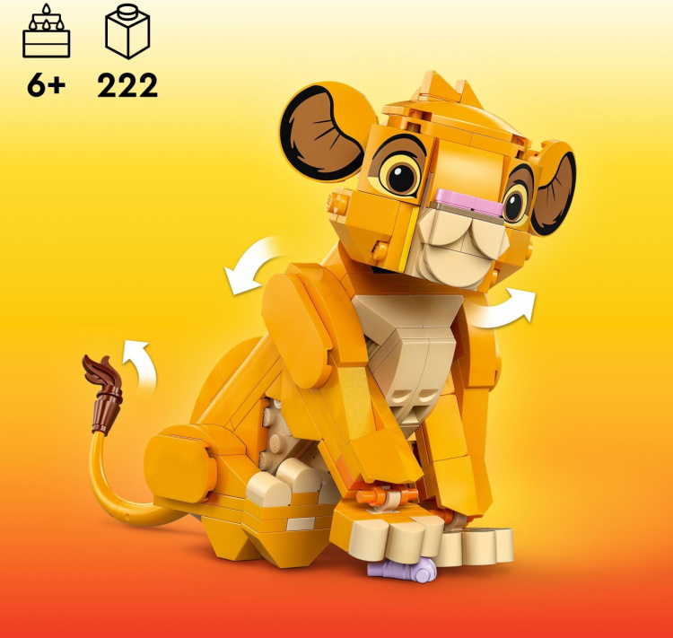 LEGO Disney Classic 43243 - Simba de leeuwenwelp
