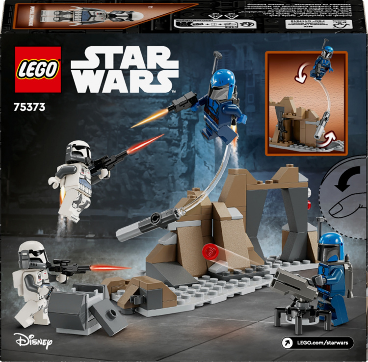 LEGO Star Wars 75373 - Hinderlaag op Mandalore - Gevechtsset