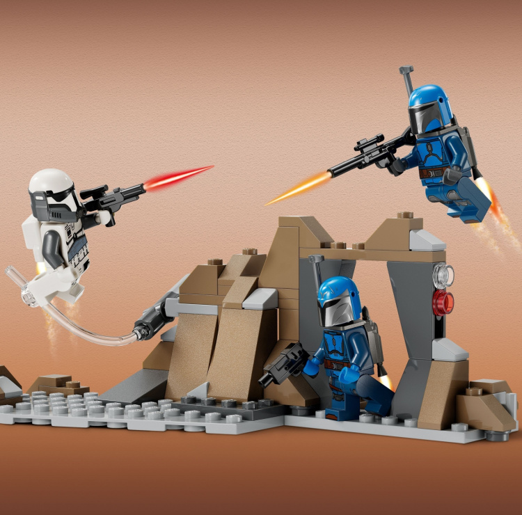 LEGO Star Wars 75373 - Hinderlaag op Mandalore - Gevechtsset