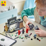 LEGO Star Wars 75386 - Paz Vizsla™ en Moff Gideon™ in gevecht