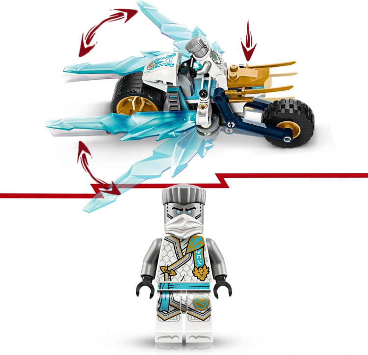 LEGO Ninjago 71816 - Zane\'s ijs motorfiets LEGO Ninjago 71816 - Zane\'s ijs motorfiets